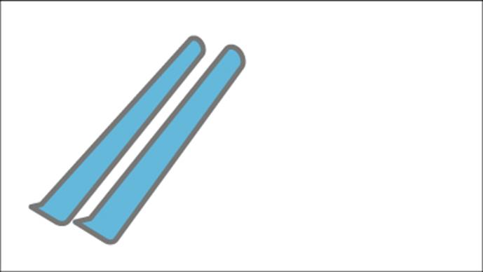 スキー板単品
